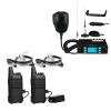 Retevis RT22 Long Range Walkie Talkies Rechargeable with Earpiece(2 Pack), Bundle with Retevis MB1 AM/FM CB Radio Kit with Antenna(1 Pack), Portable 2 Way Radio, for Truckers Road Trip view 1