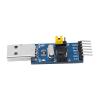 ZASCHMOY USB to UART Converter Adapter Module, USB to IIC I2C, Voltage Output 5V 3.3V with LED Lamp Status Display, Serial 50bps to 2Mbps, Master Control, 20K 100K 400K 750K Adjusting view 2