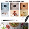 50cm Foldable LED Light Box, Portable Photo Studio, 3 Lighting Modes + 10 Levels of Brightness + 12 Solid Color Backgrounds, Indoor Photography Equipment view 2
