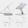 aiqiua Laptop Stand for Desk, Ergonomic Adjustable, Portable Hollow-Carved Aluminum Alloy Computer Stand with 10 to 15.6 Inches Notebook Computer view 3