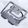 aiqiua 5 Levels of Height Adjustable Laptop Stand, Ergonomic Notebook Computer Holder Stand, Aluminum Alloy Notebook Stand with 10 to 15.6 Inches Notebook Computer(A)