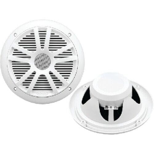 72109 White Speakers - Waterproof, Boat Audiio Pair 72109