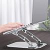 aiqiua Adjustable Laptop Stand, Foldable Portable Computer Stand, Aluminum Alloy Ergonomic Laptop Holder with 10 to 15.6 Inches Notebook Computer view 3