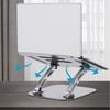 aiqiua Adjustable Laptop Stand, Foldable Portable Computer Stand, Aluminum Alloy Ergonomic Laptop Holder with 10 to 15.6 Inches Notebook Computer view 4