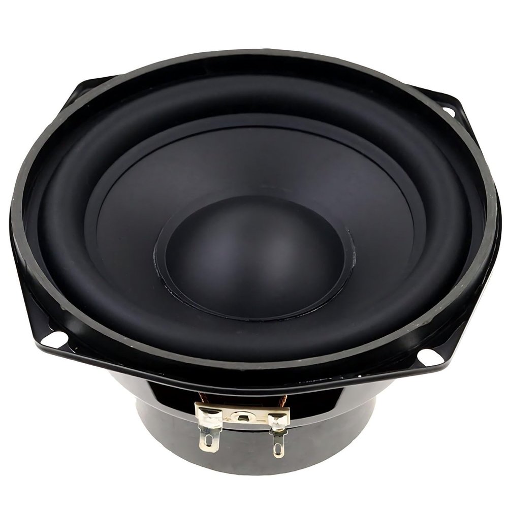 honselia 5.25 inch Full Range Speaker, 25W 4Ohm Speakers Cone for DIY HiFi Speaker Car Audio Subwoofer Stereo Loudspeaker Systems