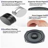 honselia 5.25 inch Full Range Speaker, 25W 4Ohm Speakers Cone for DIY HiFi Speaker Car Audio Subwoofer Stereo Loudspeaker Systems view 3