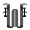 Desk Side Laptop Holder - Desk Side Storage, Adjustable Deskside Laptop Storage, Hangable Desk Laptop Storage | Desk Side Hangable Laptop Organizer, No Drill Side Desk Organizer for Office and Home view 1