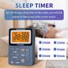 Paeiope Portable Radio AM FM, Rechargeable Pocket Walkman with Best Reception Digital Tuning, MP3, Stereo Earphone, Large LCD Screen, TF Card Socket, Transistor Radio for Jogging/Gym/Camping(Blue) view 4