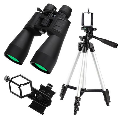 Binoculars Telescope 10-380x100 Powerful Binoculars Long Range Telescope Zoom HD BAK4 High Magnification Professional for Hunting,6