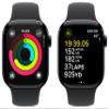 Apple Watch Series 10 [GPS, 46mm] - Jet Black Aluminum Case with Black Sport Band, S/M (Renewed) view 3