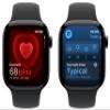 Apple Watch Series 10 [GPS, 46mm] - Jet Black Aluminum Case with Black Sport Band, S/M (Renewed) view 4