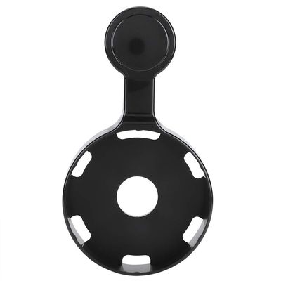 GRCFUMO Outlet Wall Mount Stand Bracket, Compact Outlet Wall Mount Holder with Cord Managemen, Mini Wall Mount Stand Bracket for Mini Home Smart Speaker (Black)