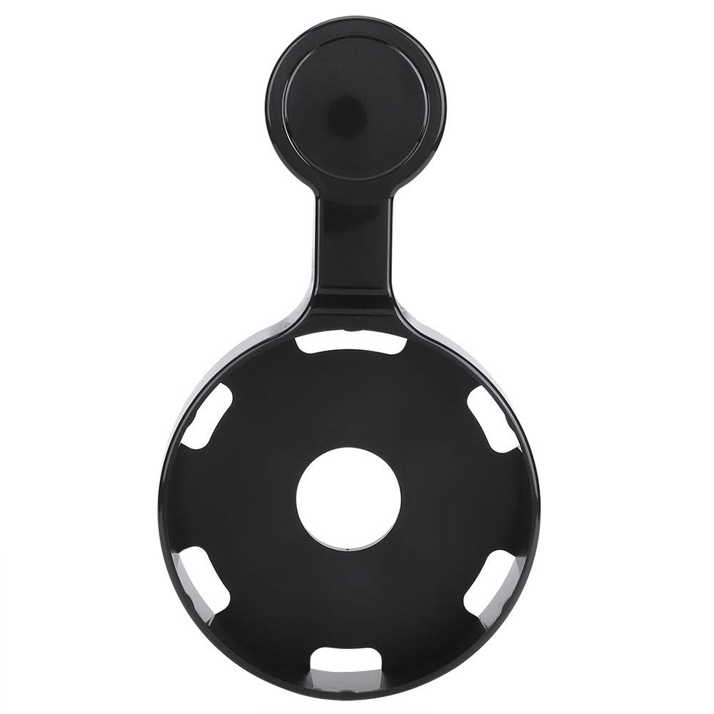 GRCFUMO Outlet Wall Mount Stand Bracket, Compact Outlet Wall Mount Holder with Cord Managemen, Mini Wall Mount Stand Bracket for Mini Home Smart Speaker (Black)