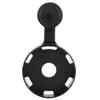 GRCFUMO Outlet Wall Mount Stand Bracket, Compact Outlet Wall Mount Holder with Cord Managemen, Mini Wall Mount Stand Bracket for Mini Home Smart Speaker (Black) view 1
