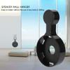 GRCFUMO Outlet Wall Mount Stand Bracket, Compact Outlet Wall Mount Holder with Cord Managemen, Mini Wall Mount Stand Bracket for Mini Home Smart Speaker (Black) view 4