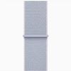 Apple Watch Series 10 [GPS + Cellular, 46mm] - Silver Aluminum Case with Blue Cloud Sport Loop, One Size (Renewed) view 3