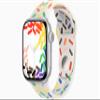 Apple Watch Series 10 [GPS, 46mm] - Silver Aluminum Case with Pride Edition Sport Band, M/L (Renewed) view 1