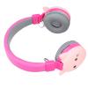 SUNGOOYUE Cute Animals Kids Headset 5.0 On Ear Headphones with Mic Children Online Learning Travel, Material (Kitten) view 2