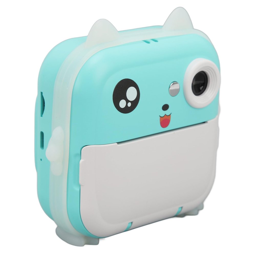Instant Print Camera for Kids 24MP Multi Zoom, Kids Camera with 2.4in Display Size, Thermal Print Digital Mini Camera for Kids 3-12 Years Old (Blue)