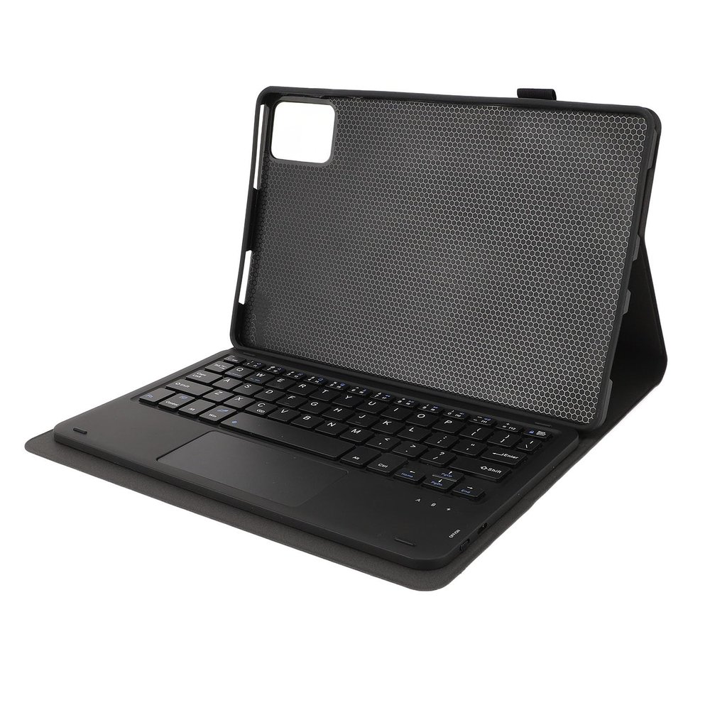 EBTOOLS Touchpad Keyboard Case for Tab A9, Detachable Cordless Bluetooth Touch Keyboard with Case, for Tab M11 for Tab K11 LTE 2024 TB330FU 330XU 11 Inch (Black)