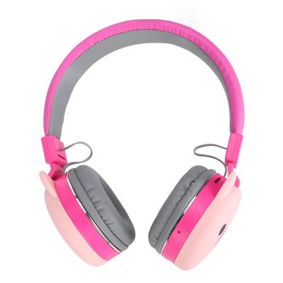 SUNGOOYUE Cute Animals Kids Headset 5.0 On Ear Headphones with Mic Children Online Learning Travel, Material (Little red Pig)