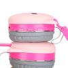 SUNGOOYUE Cute Animals Kids Headset 5.0 On Ear Headphones with Mic Children Online Learning Travel, Material (Little red Pig) view 3