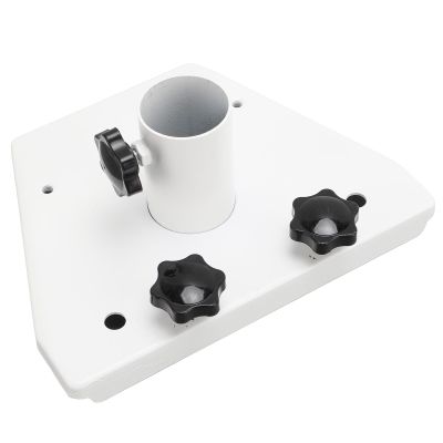 Zunate Gen 3 Roof Mount, Satellite Internet Pole Mounting Kit, Alloy Steel Zinc Alloy, Roof Mount Bracket Pipe Adapter for Gen 3 V3 Standard Dish