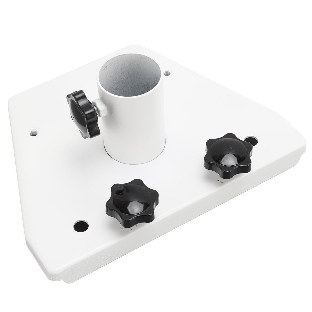 Zunate Gen 3 Roof Mount, Satellite Internet Pole Mounting Kit, Alloy Steel Zinc Alloy, Roof Mount Bracket Pipe Adapter for Gen 3 V3 Standard Dish