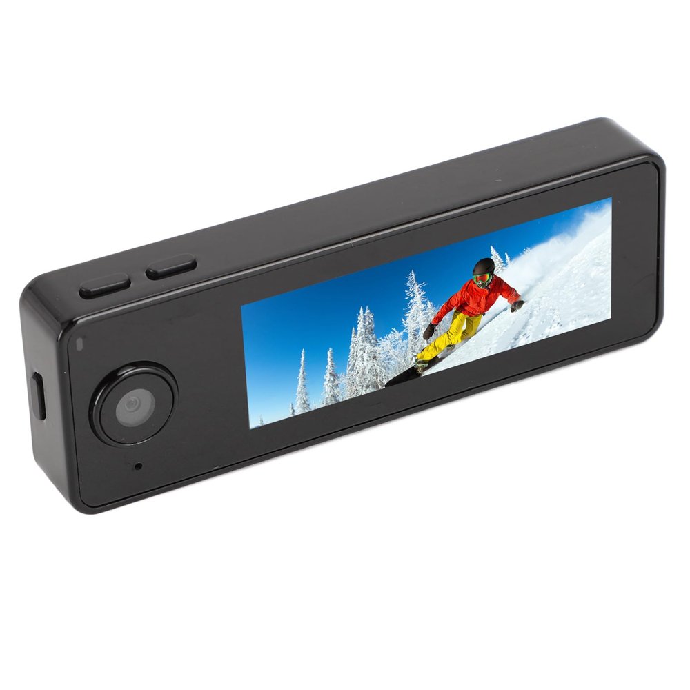 Zunate Body Camera with Video & Audio Recording, 1080P HD Body Worn Cameras with Back Pin, Magnetic Wearable Video Recorder for Riding, Outdoor, Hiking