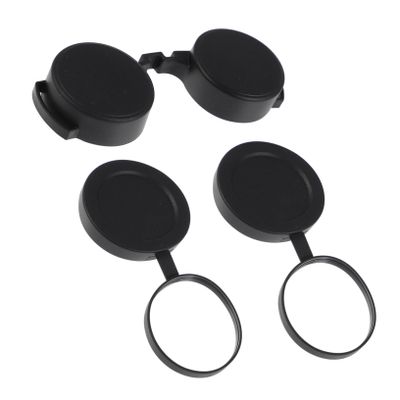 TINEASUR 3pcs Rubber Objective Lens Cover for Telescopes and Binoculars Easy to Install Eyepiece Caps Durable Protective Cover for Enhanced Viewing Experience