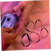 CIYODO 50pcs Rubber Belt for Cassette Recorders Drive Belts for Video Machines Durable Replacement for Tape Players and Recorders view 3
