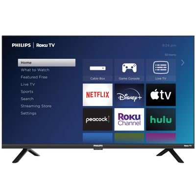 Philips Roku TV 32" HD 720p LED-LCD Smart TV (32PFL4674/F7), Alexa Compatible