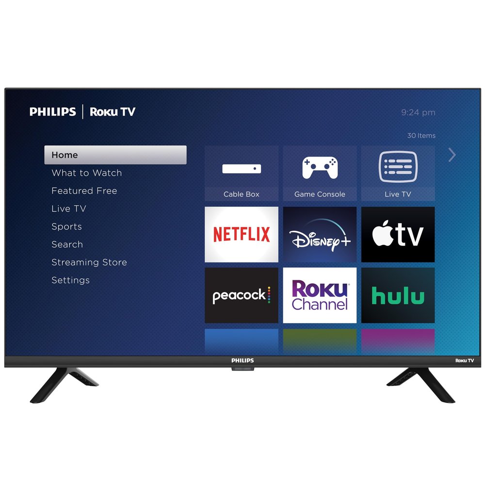 Philips Roku TV 32" HD 720p LED-LCD Smart TV (32PFL4674/F7), Alexa Compatible