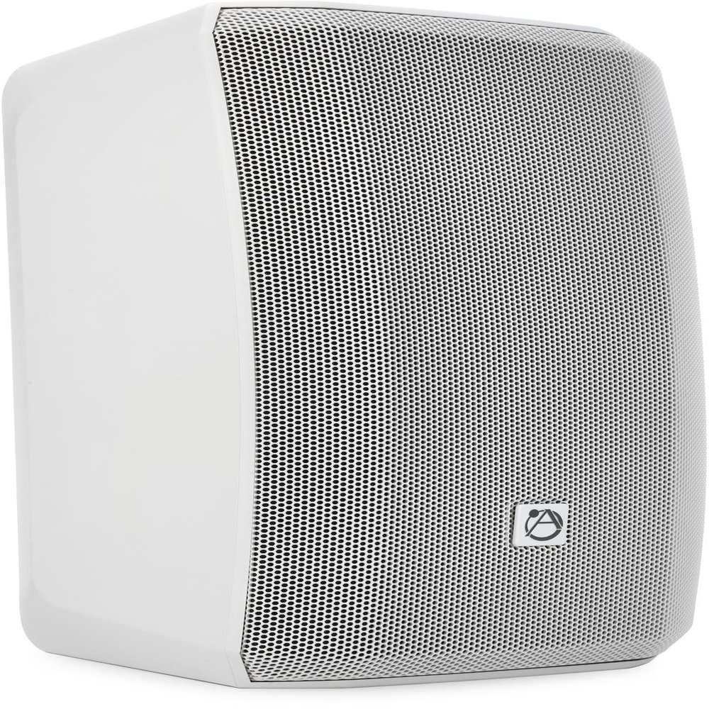 AtlasIED AS-8T 8-inch 360-watt 70V/100V Surface-Mount Speaker - White
