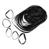 KICHOUSE 50pcs Rubber Tape for Cassette Recorder Cassette Belt Replacement VCR Belt Maintenance for Tape Recorder view 1