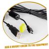 Hoement 20pcs USB Dust Plugs Covers for USB Plug Cover Protection Compact Cable Protective Dust Caps for Male Port view 4