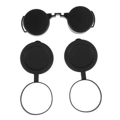 KONTONTY 3pcs Objective Lens Cap and Eyepiece Cover for Binoculars and Monoculars and Scratch Rubber Protectors Lightweight Telescope Accessories Design for Outdoor Use
