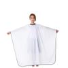 OHPHCALL Fashion Hair Dying Cape with Adjustable Sleeves Professional Hair Cutting Gown for Stylists and Home Use Lightweight Durable and Protective White view 1