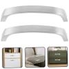 KICHOUSE 2pcs Brushed Aluminum Cabinet Handles Kitchen Drawer Pulls for Cabinets Dressers Center to Center Easy to Install Sleek Design for Home Renovation view 3