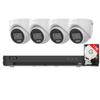 LTS 4CH Wired Security Camera System with AI Human/Vehicle Detection, 4-ch HD TVI DVR, 4pcs 1080P 2MP Indoor Outdoor Weatherproof Cameras with Smart Dual Light, Color Night Vision, 1TB Hard Drive view 1