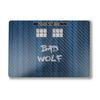 Carbon Fiber Laptop Skin Compatible with Surface Laptop 7 13.8" (2024) - Time Lord Box - Premium 3M Vinyl Protective Wrap Decal Cover - Easy to Apply | Crafted in The USA by MightySkins view 1