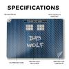 Carbon Fiber Laptop Skin Compatible with Surface Laptop 7 13.8" (2024) - Time Lord Box - Premium 3M Vinyl Protective Wrap Decal Cover - Easy to Apply | Crafted in The USA by MightySkins view 2