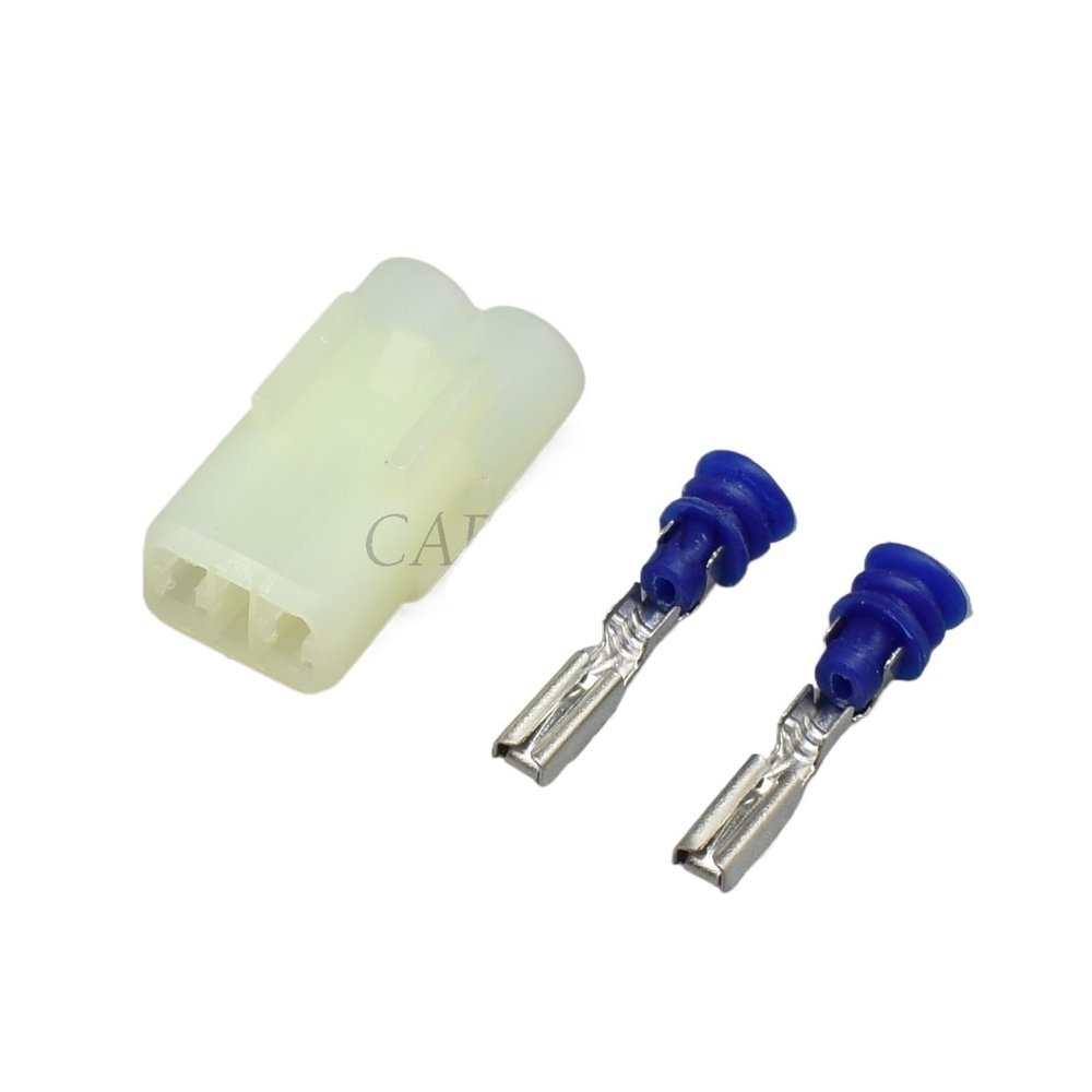 1 Set 6187-2801 6187-2804 HM 090 Automotive Connector Female Male 2 Pin Power Batery Waterprof Electronic Connector(Female Set)