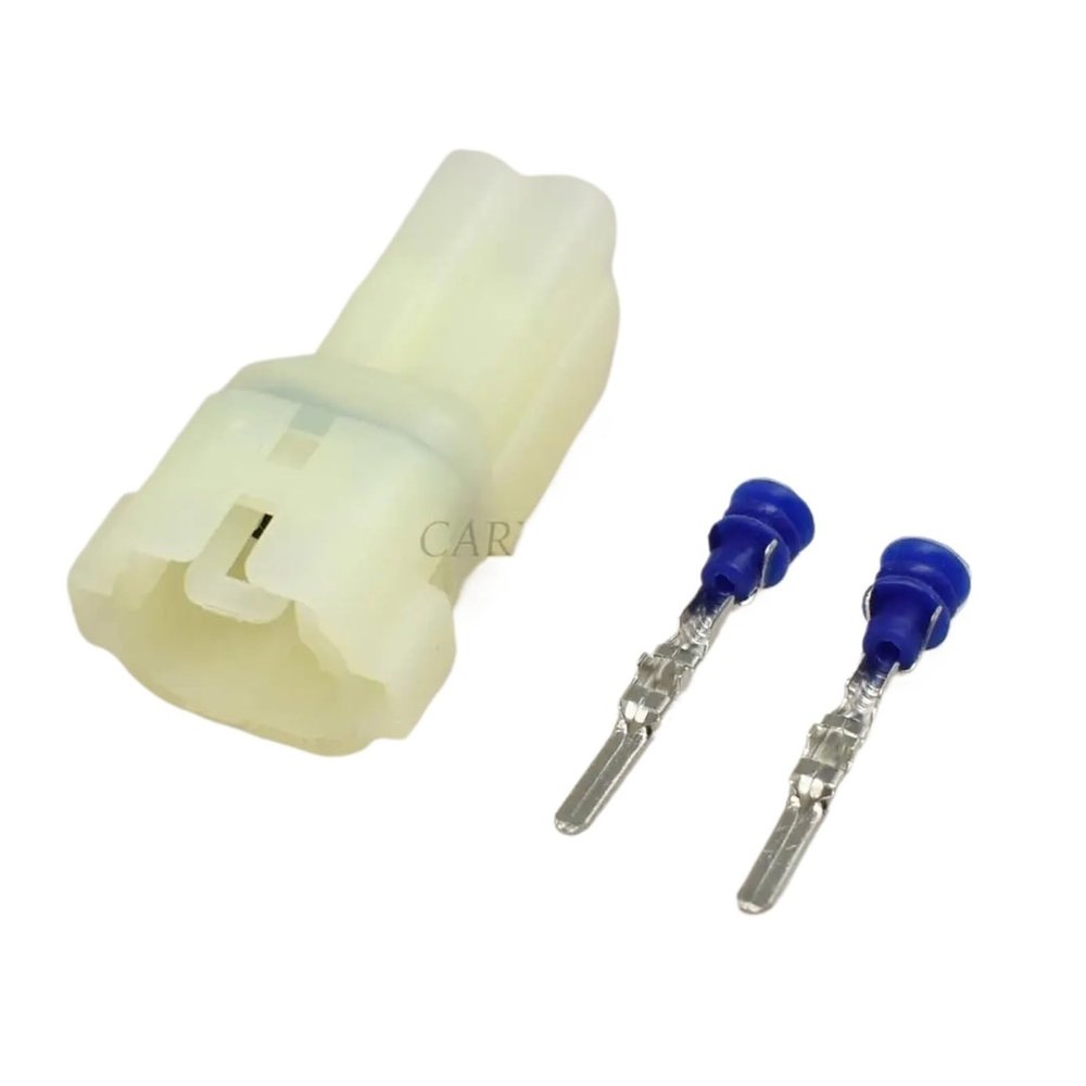 1 Set 6187-2801 6187-2804 HM 090 Automotive Connector Female Male 2 Pin Power Batery Waterprof Electronic Connector(Male)