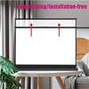 CukUJH Projector Screen Portable Projection Screen for Office School Training Conference for Indoor and Outdoor Theater(4:03,20inch) view 2