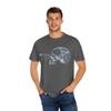 Cinematographer T-Shirt  Skull X-ray Design for Filmmakers, Videographers, and Cinematography Enthusiasts view 4