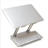 SPXTOM Desk Laptop Stand, Foldable Laptop Riser Stand, Silicone Mat Non-Slip, Ergonomic, Aluminum Computer Notebook Stand, Fits All 10-15.6" view 1