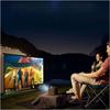CukUJH Projector Screen Portable Projection Screen for Office School Training Conference for Indoor and Outdoor Theater(16:09,30inch) view 4
