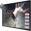 CukUJH Portable Projection Screen 16:9 White 84-inch Diagonal Video Projection Screen Foldable Wall Mountable view 2