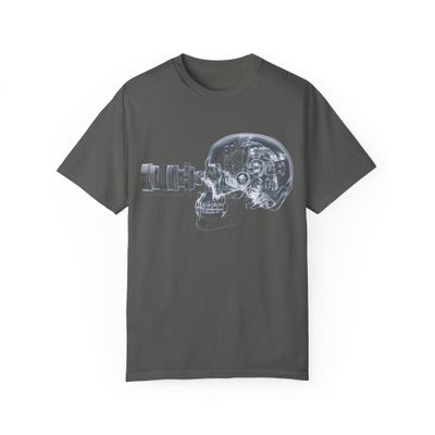 Cinematographer T-Shirt Skull X-ray Design for Filmmakers, Videographers, and Cinematography Enthusiasts